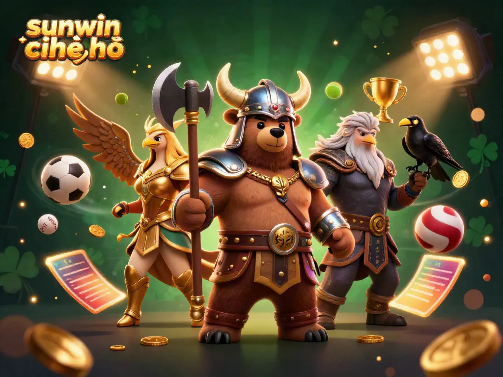 Players engaging with sunwin chính chủ in a vibrant digital casino environment