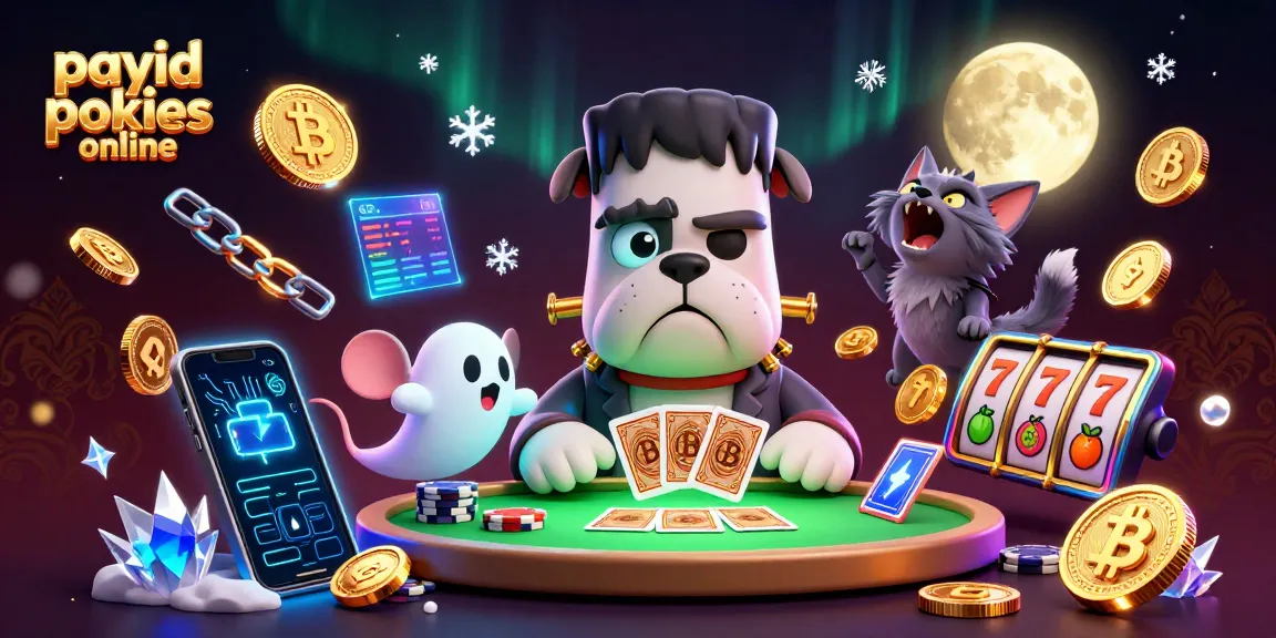 Engage with payid pokies online featuring vibrant characters and slot elements at a lively casino.