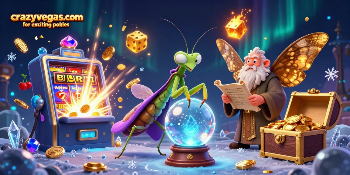 Experience thrilling gameplay at crazyvegas.com for exciting pokies with vibrant 3D characters and slot elements.